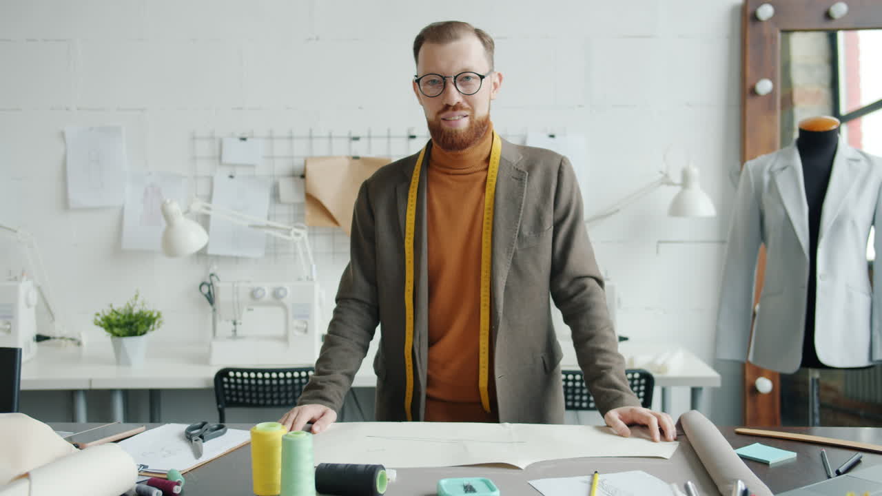 Modedesigner im Designstudio