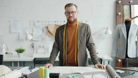 fashion designer in a design studio