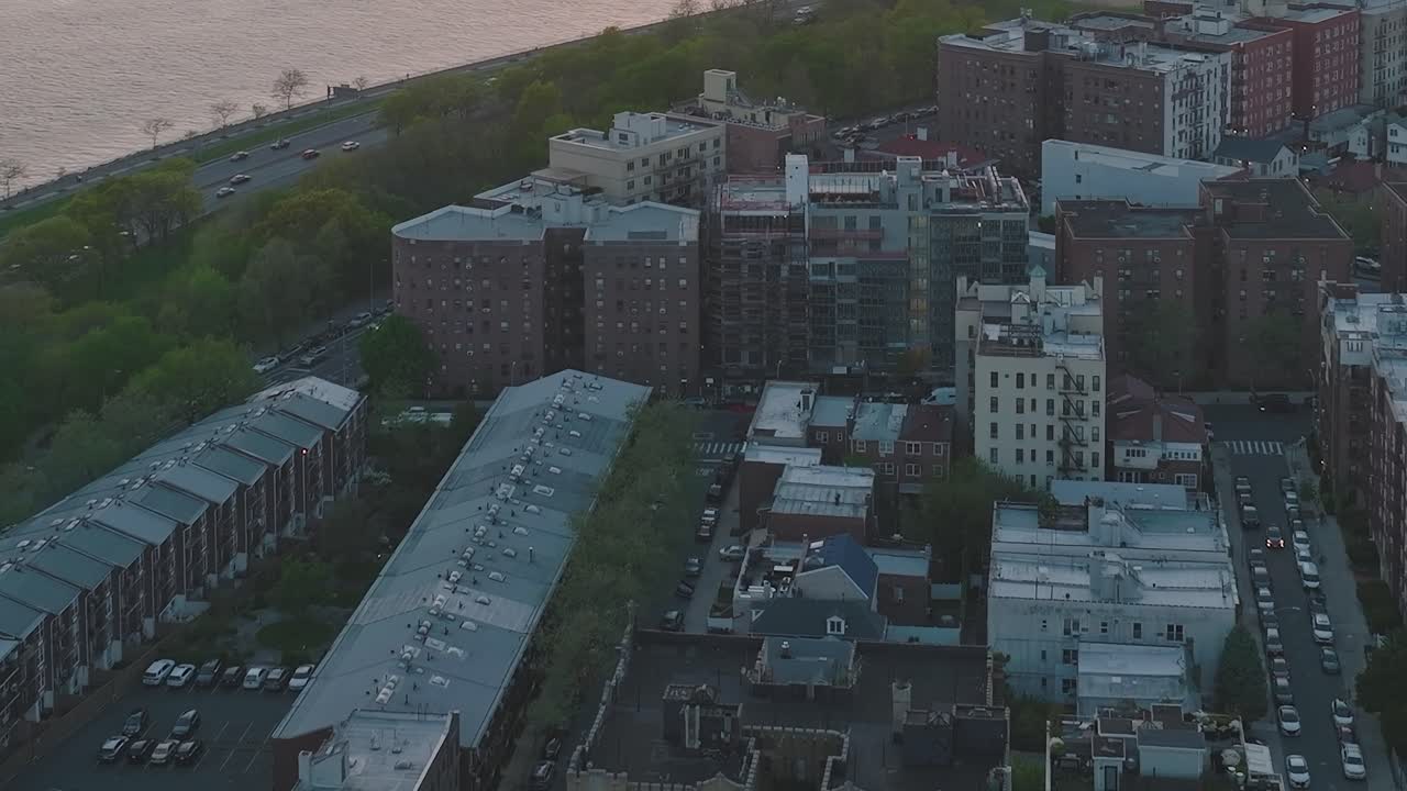 도시 풍경 의 공중 풍경