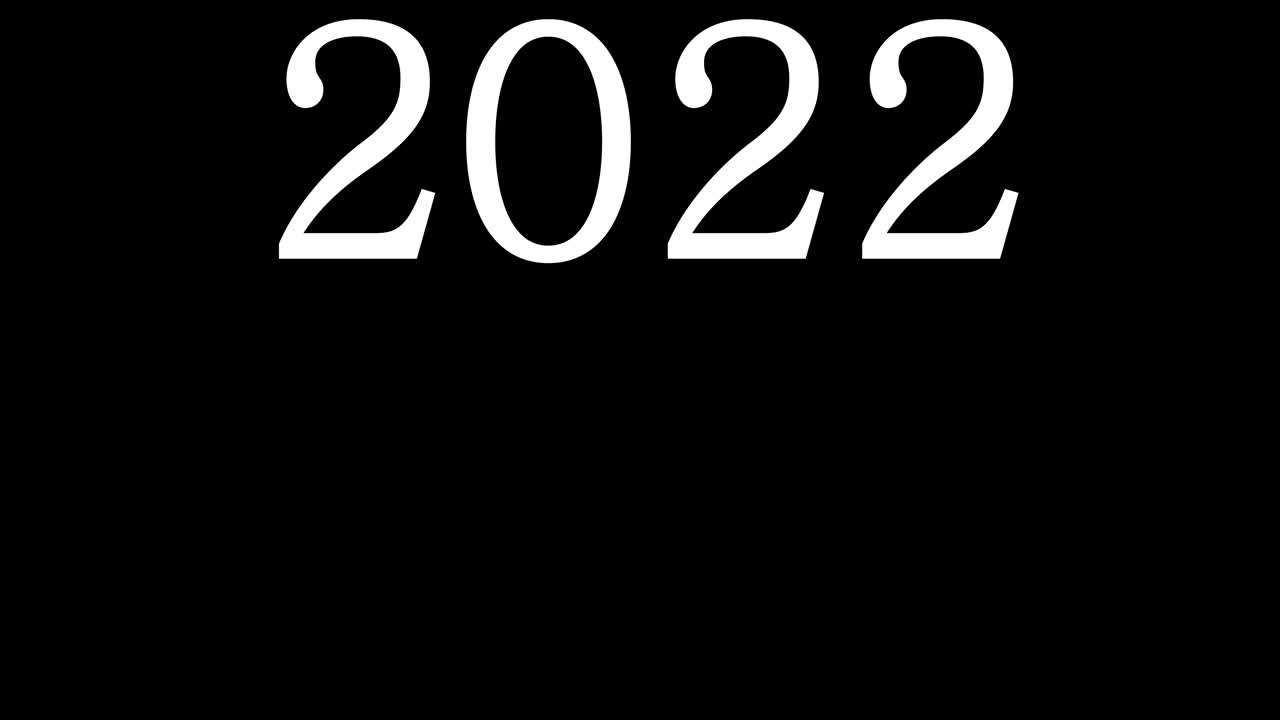 animazione di testo 2022 motion graphics