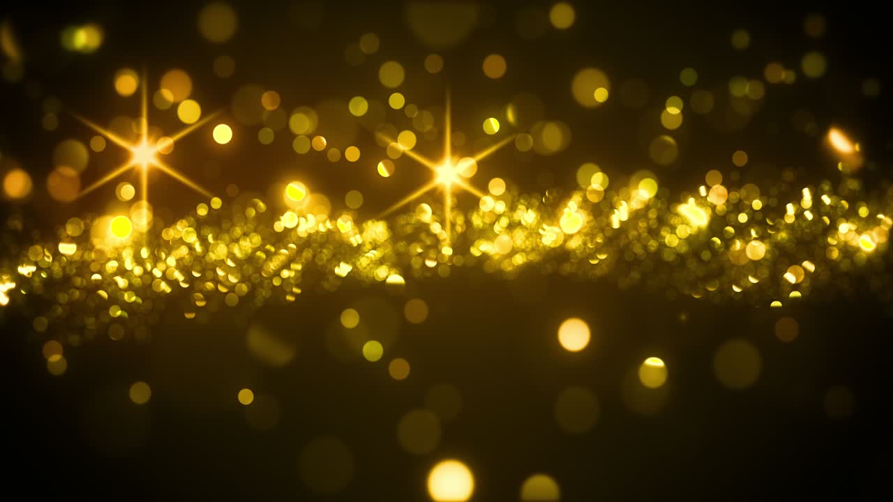 움직이는 불빛, 초점을 잃은 반사, 루프 가능한 보케 배경