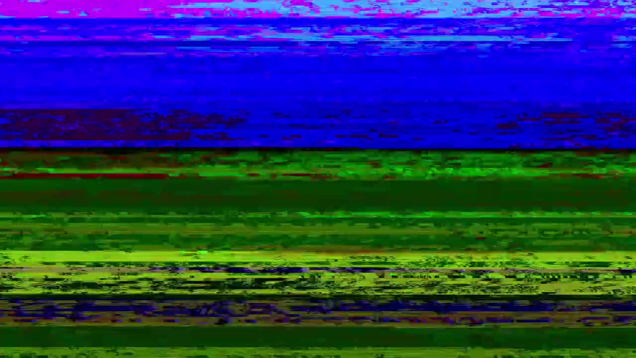 Digital Glitch and Signal Interference Effect