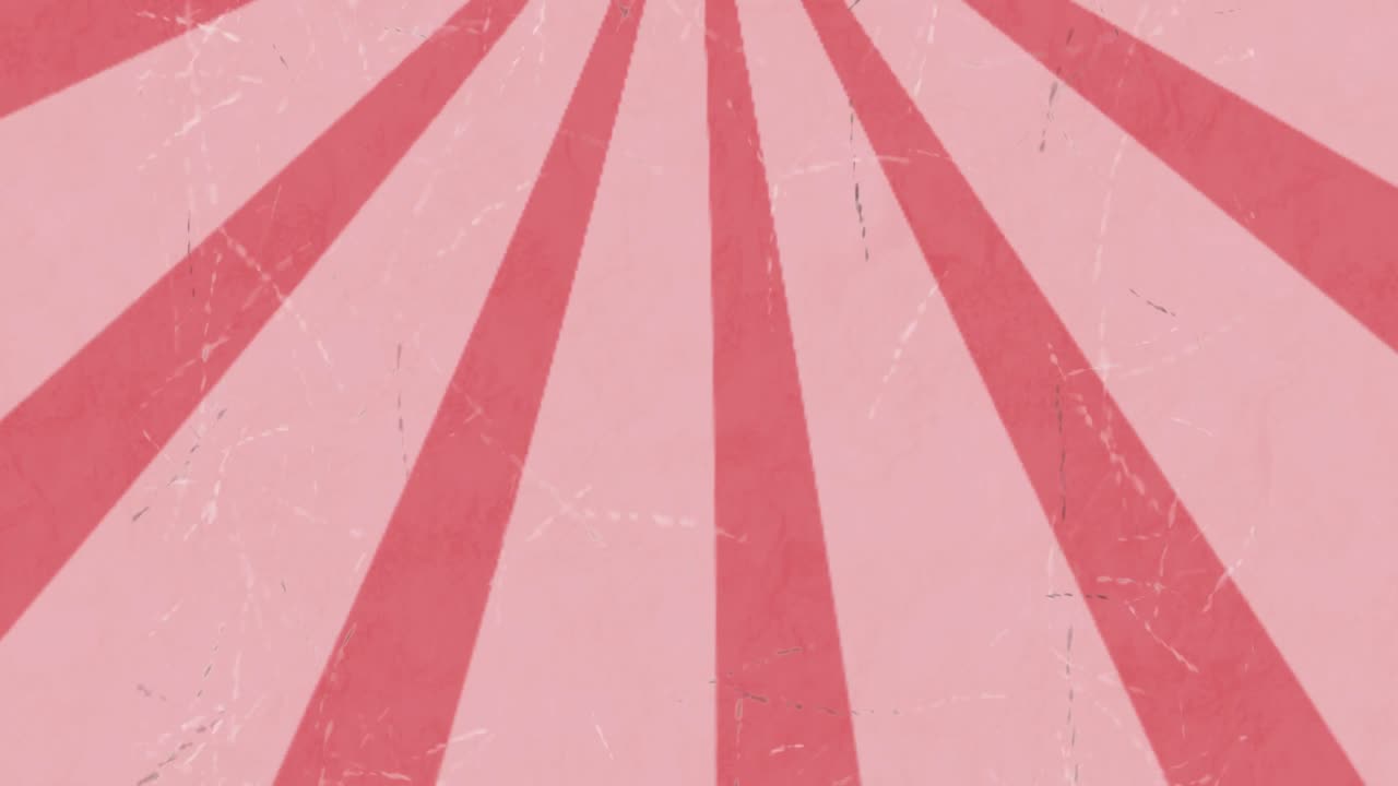 회전하는 분홍색 밝은 진동하는 줄무 ⁇ 의 애니메이션이 무 ⁇ 없는 루프에서 최면 운동으로 움직입니다.