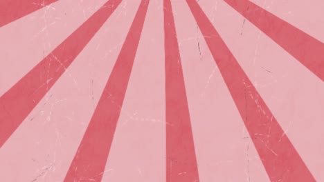 animación de rayas vibrantes rosadas rotativas que se mueven en movimiento hipnótico en un bucle sin costuras