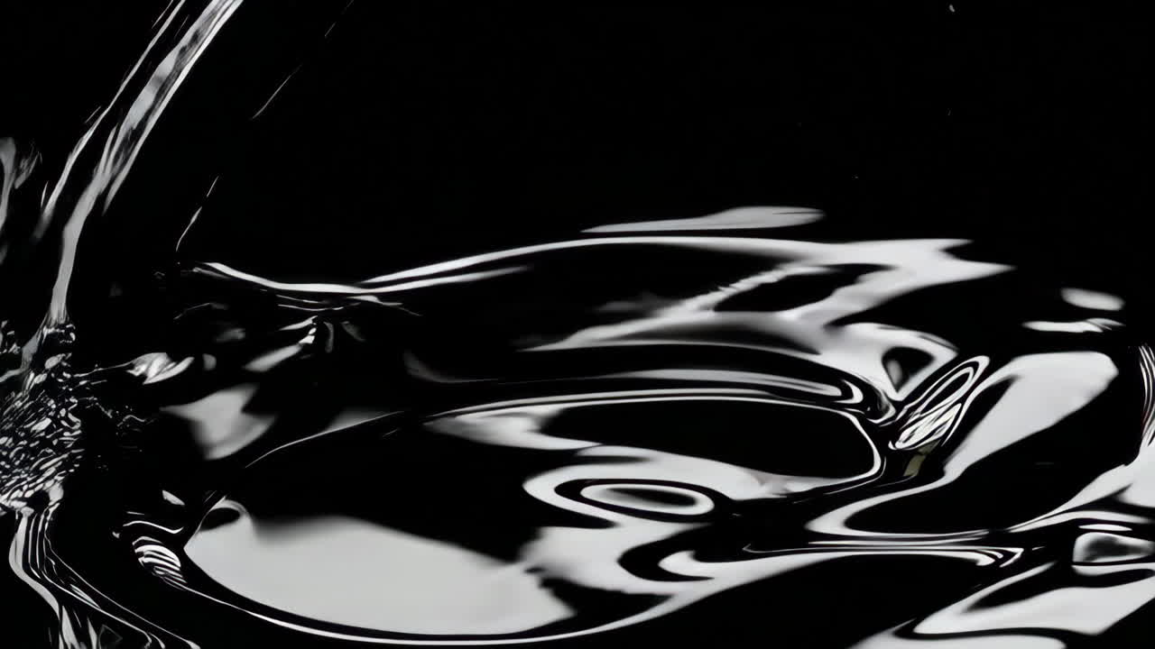 Schizzo di liquido astratto e increspature