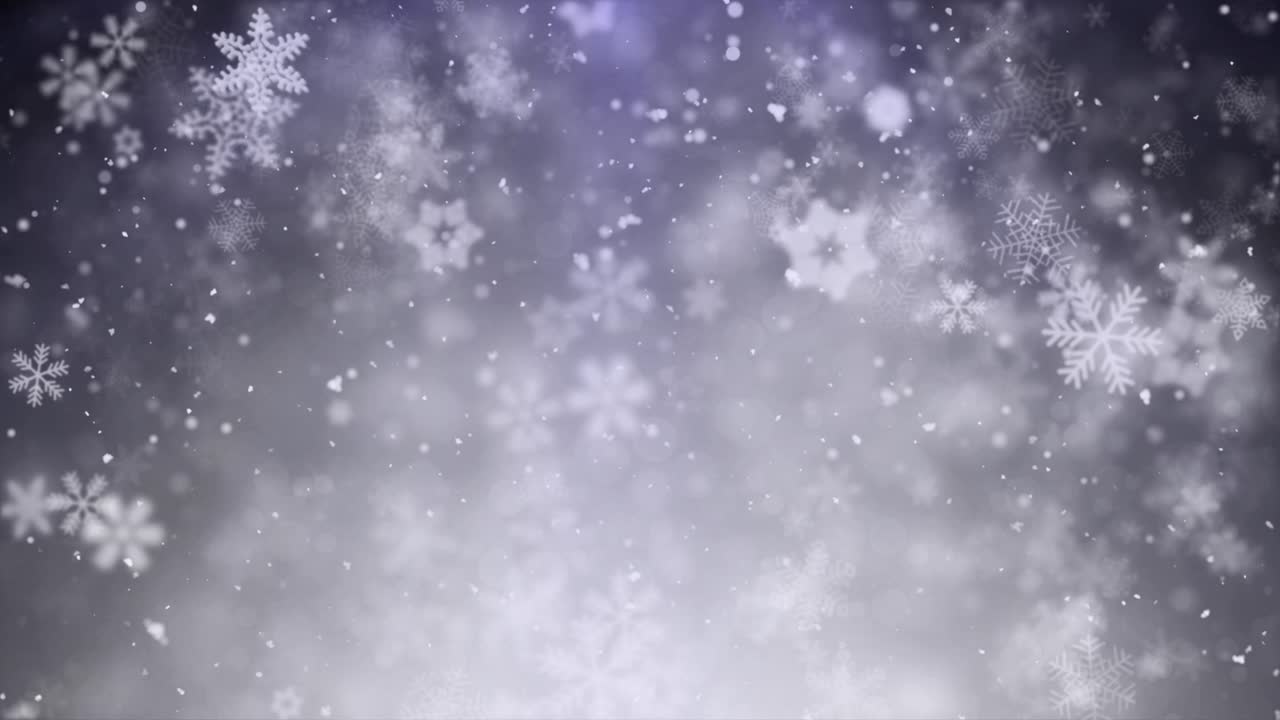 fundos de flocos de neve a cair