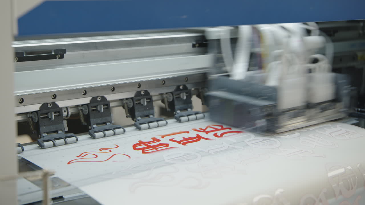 High-speed printer creates colorful transfer sheets for heat press applications