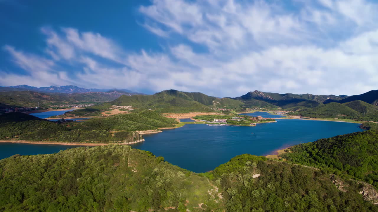 Beautiful landscape of Beijing landmarks ancient Chinese architecture buildings tourist attractions composite ancient background. China Travel Concept.