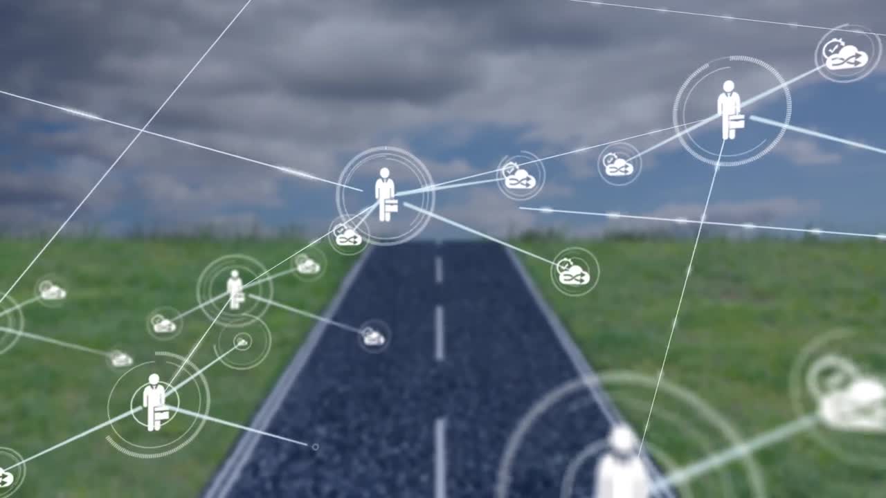 도로로 연결되는 네트워크의 활성화