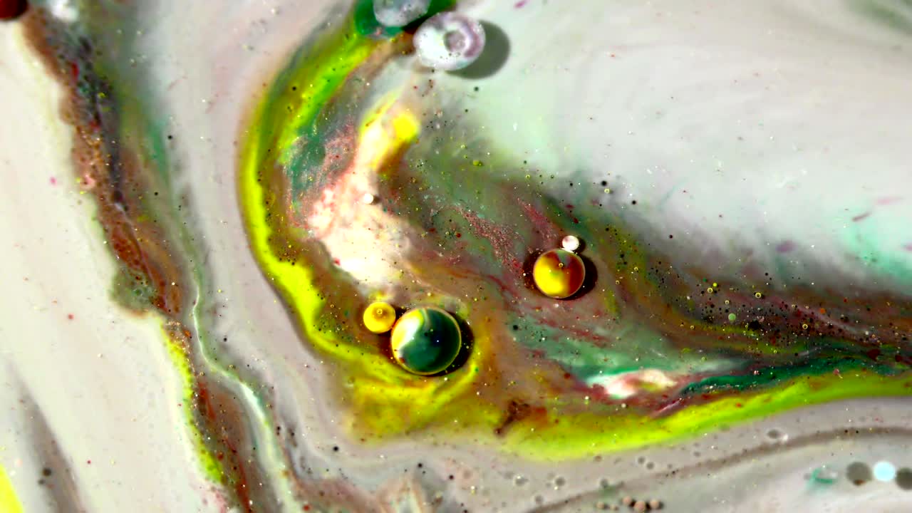 pintura de tinta de arte explotan difusión en la esfera