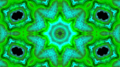 movimiento de fondo de kaleidoscopio abstractamente colorido