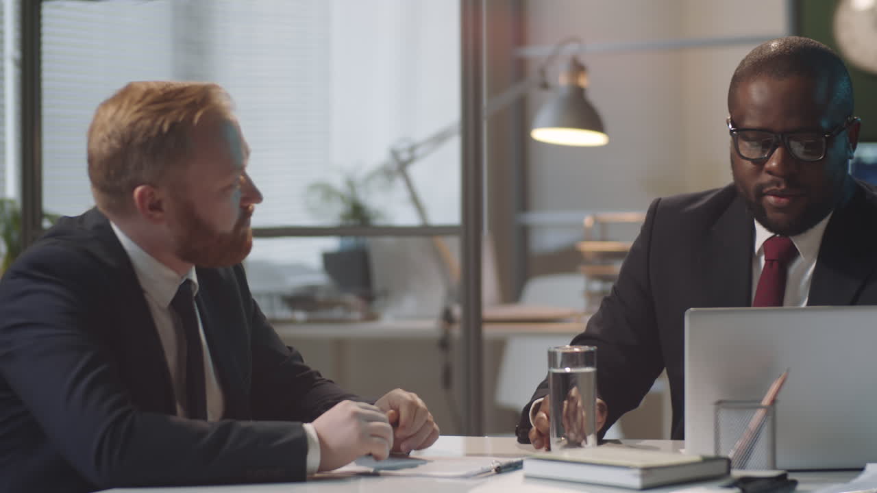 Business Meeting in Office
