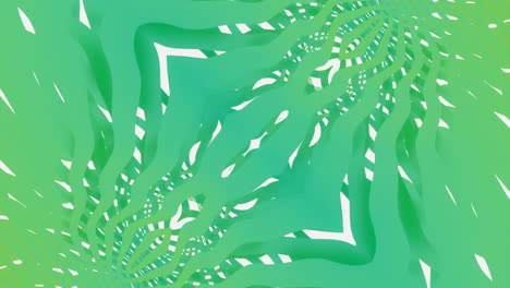 abstract green geometric pattern