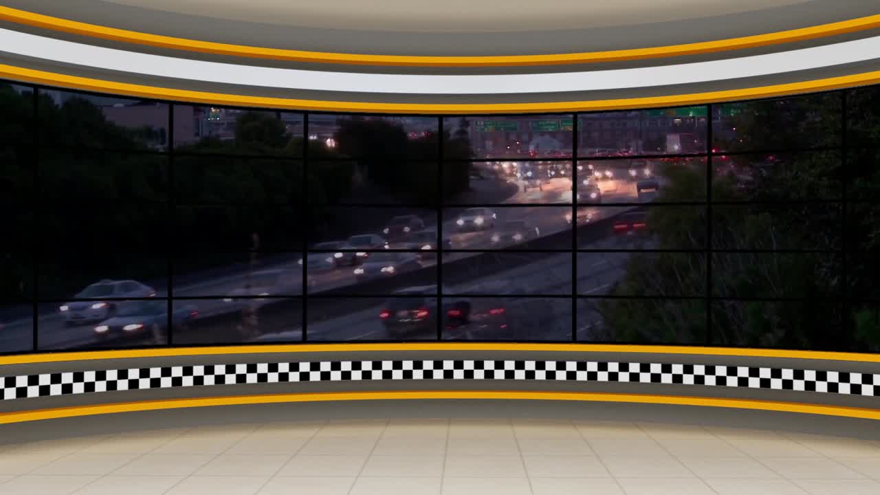 3d 가상 스튜디오 세트 배경