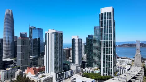 san francisco skyline and bay views