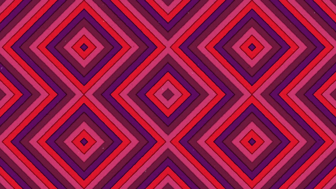 Abstract Shapes Rhombus Colorful Stripes Seamless Looping Animated Texture