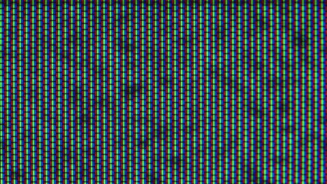 close-up of a television screen pixels