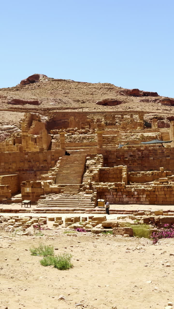 las ruinas de petra en jordania