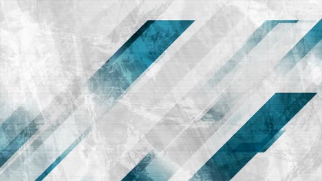 diseño de movimiento abstracto de rayas grunge azules y grises