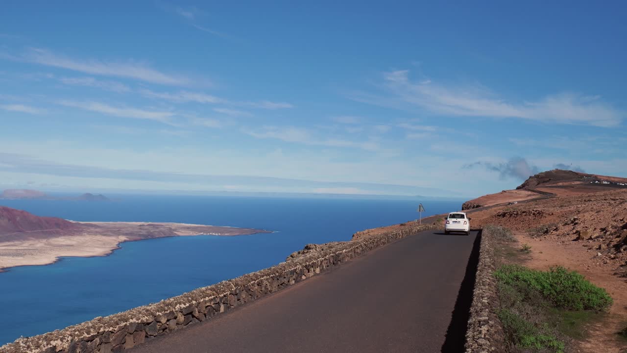 Coastal Road Trip with Ocean View
