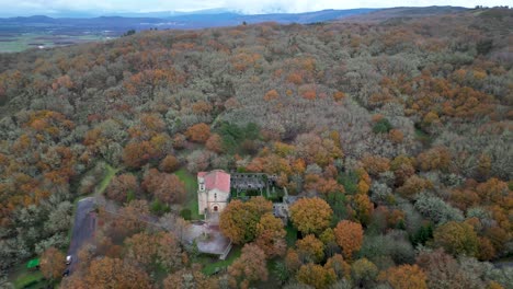 Altes-Kloster-In-Xinzo-De-Limia-Ourense,-Spanien,-Bon-Jesus-De-Trandeiras