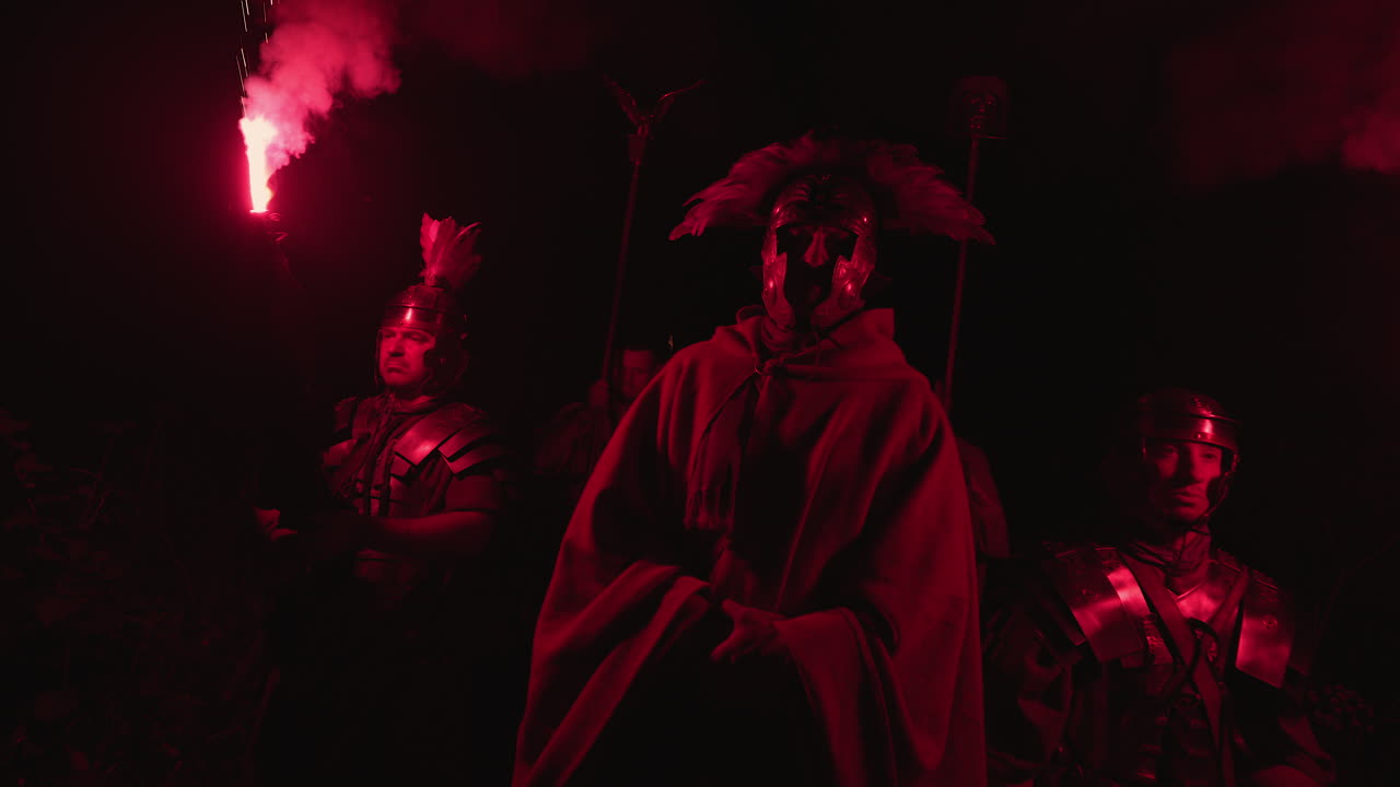 Roman Legionaries at Night