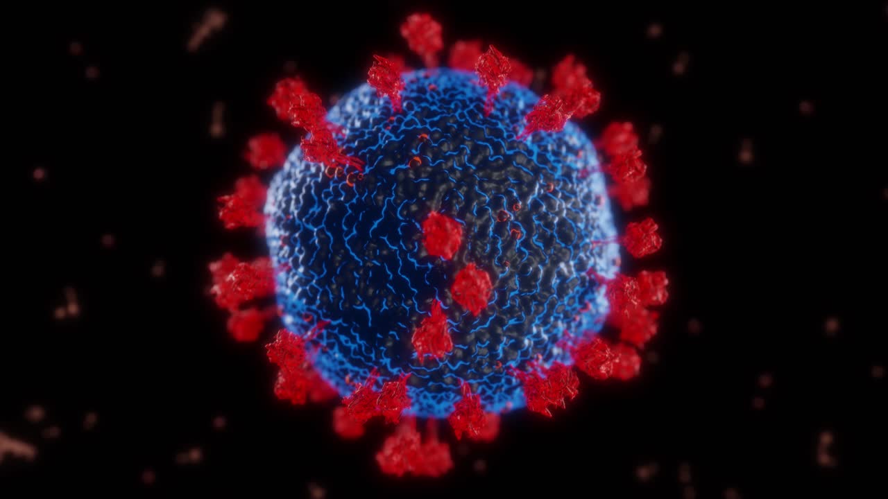 virus coronavirus microscópico covid 19 célula ncov infección corona macro