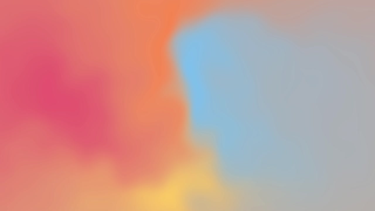Loopable soft flowing colors in slow motion, abstract color blend background, tranquil dreamy meditation with fluid movement
