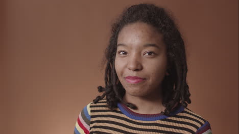 Portrait of Teenage African Girl