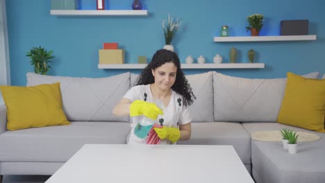 lesión durante la limpieza.