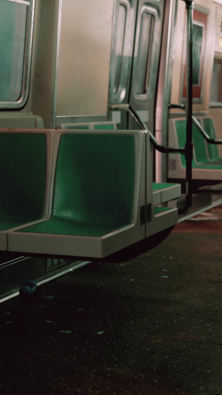 빈 지하철 좌석