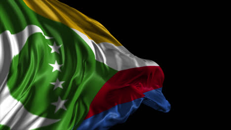 bandera de las comoras