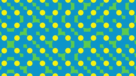 fondo gráfico en un diseño plano. patrón geométrico con azulejos animados en colores primarios audaces. formas multicolores abstractas en un mosaico dinámico mínimo