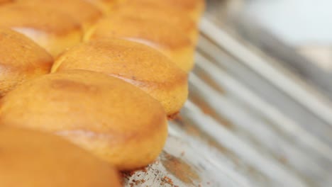 Galletas-En-La-Línea-De-Producción-En-La-Fábrica-De-Panadería.-Producción-De-Panadería