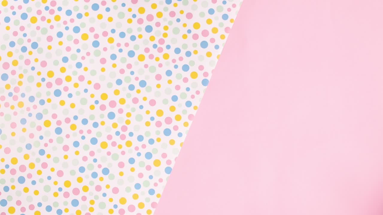 One cup cake with cream come in blue plate. Stop motion