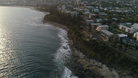 Caloundra-Bei-Sonnenuntergang