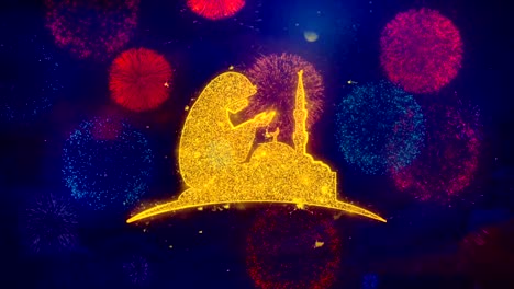 islamic dua namaz praying icon