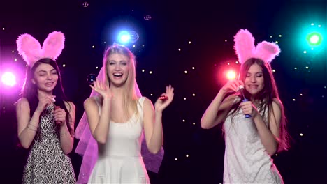 girls' hen party fun