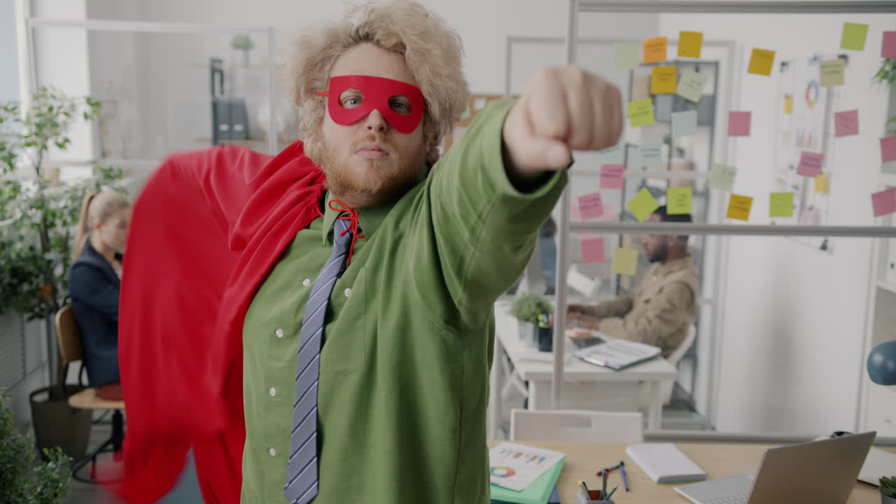 Superhero in the Office