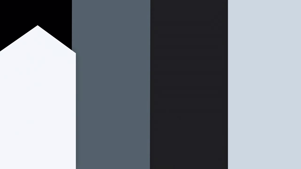 Abstract Motion Graphics with Moving Geometric Arrow Shapes