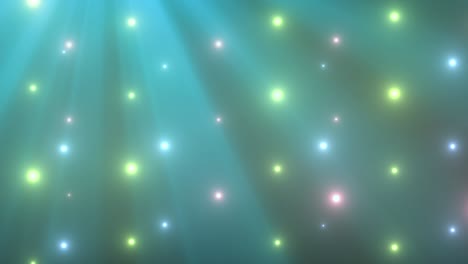 animación de bucle de luz conducida por el brillo de la etapa