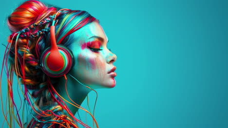 women-with-headphones-and-speakers-made-with-generative-AI