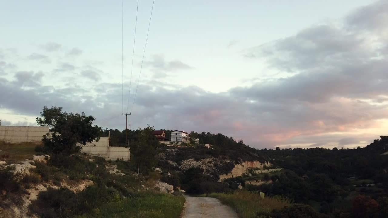 New Building being constructed in the countryside in the mountains of Cyprus, Limassol.