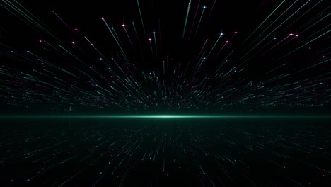particles dust abstract light bokeh motion titles cinematic background loop