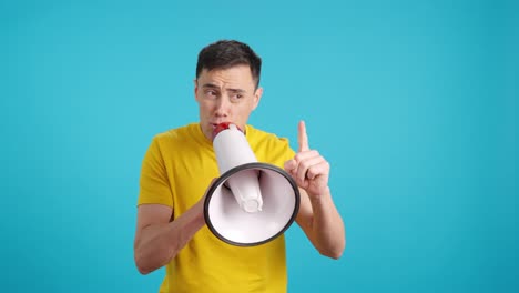 Man with a Megaphone