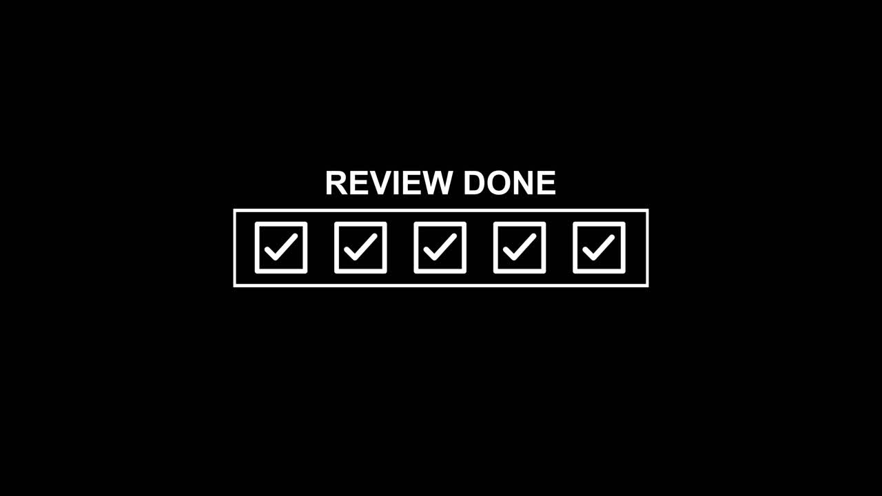 Review completed checklist