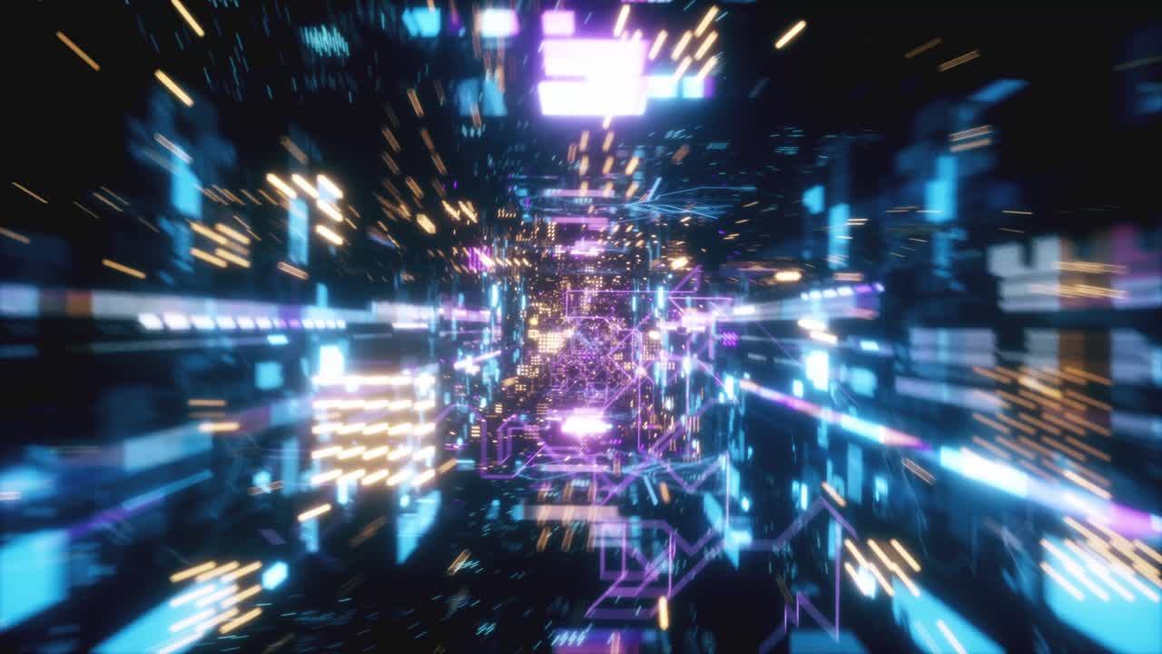 Hyperspace Tunnel Visualization