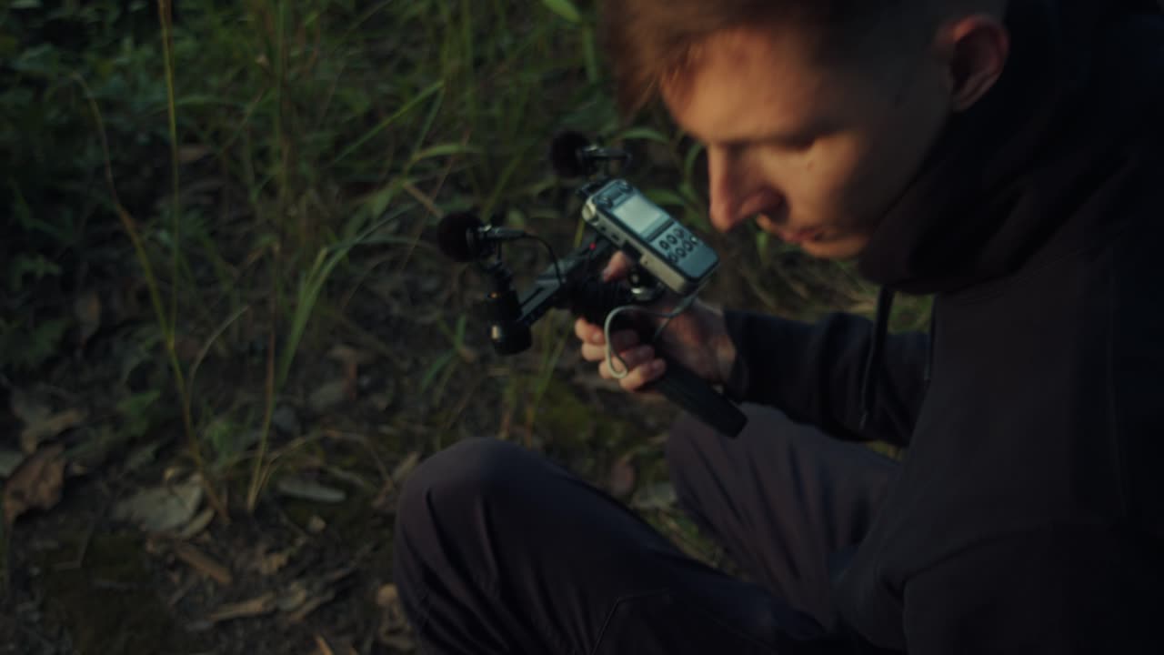 Sound Recording in the Forest