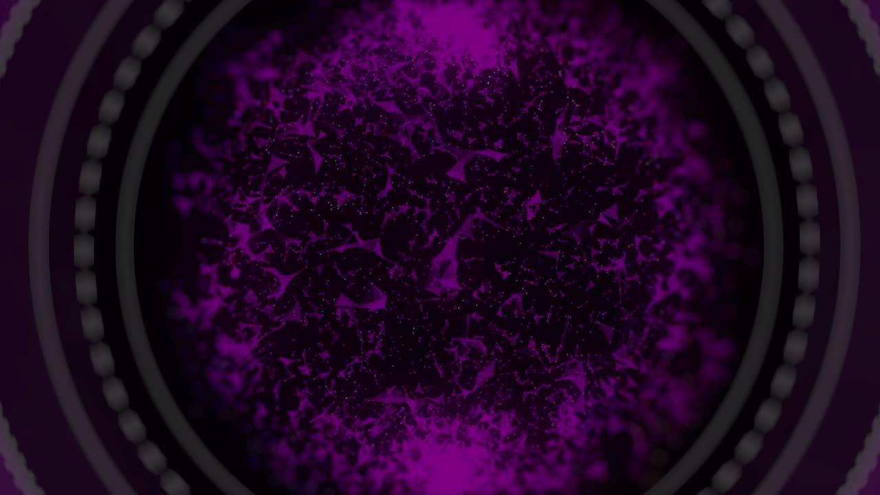 4k fondo esférico abstracto en bucle