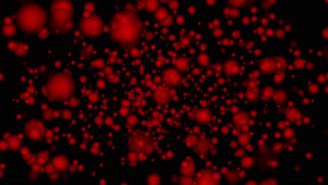 animated red blood cells for video overlay